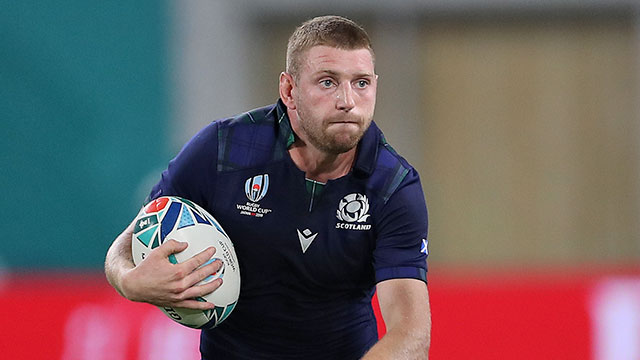 Finn Russell in action for Scotland at 2019 Rugby World Cup
