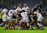 Fraser Brown scores Scotland's second try against Georgia in 2020 autumn international