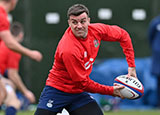 George Ford in training with England during 2020 Autumn Nations Cup