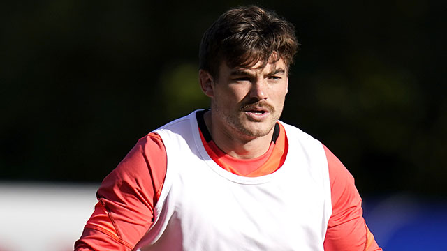 George Furbank in training with England