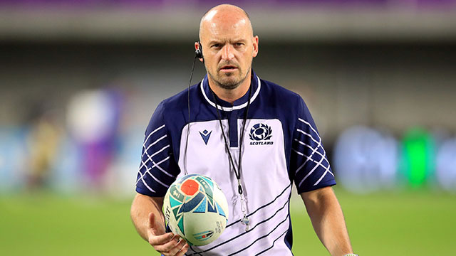 Gregor Townsend at Scotland v Samoa World Cup match