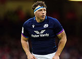 Hamish Watson in action for Scotland against Wales in 2022 Six Nations