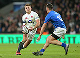 Henry Slade in action against Samoa