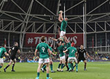 Ireland played New Zealand during the 2018 autumn internationals