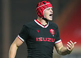 James Botham at Wales v Georgia match in 2020 Autumn Internationals