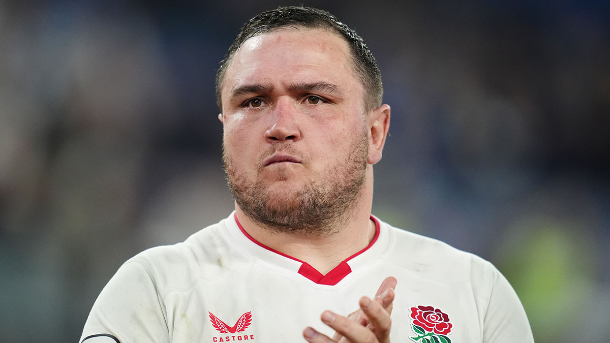Jamie George after Italy v England match during 2026 Six Nations