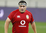 Jamie George in action for Lions against DHL Stormers during 2021 Lions tour