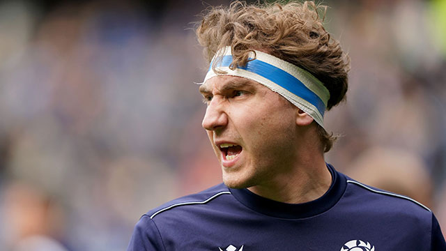 Jamie Ritchie during Scotland v Ireland match in 2023 Six Nations