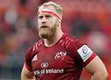 Jeremy Loughman playing for Munster