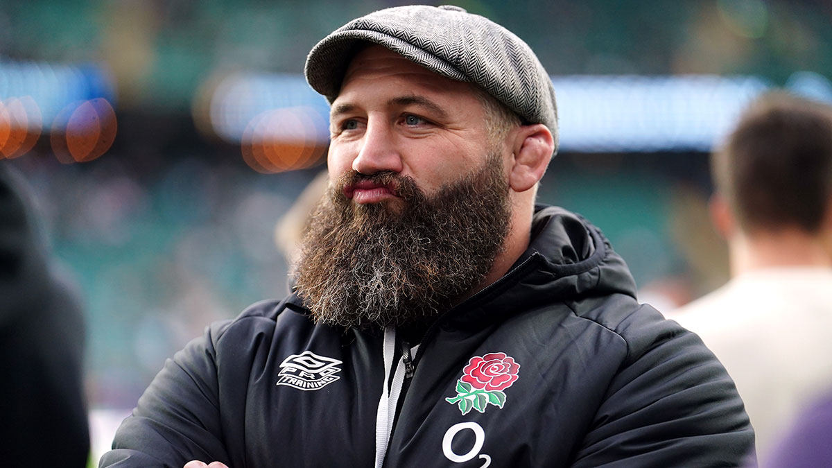 Joe Marler at the England v New Zealand match during 2024 autumn internationals