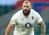Joe Marler in action for England v France during 2020 Autumn Nations Cup