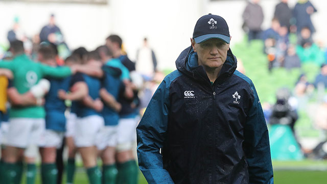 Joe Schmidt before the Ireland v France match in 2019 Six Nations