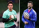 Joey Carbery and Robbie Henshaw