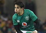 Joey Carbery in action for Ireland v England in 2019 Six Nations