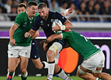 John Barclay in action for Scotland against Ireland at World Cup