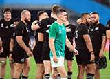 Johnny Sexton after defeat to New Zealand in 2019 Rugby World Cup