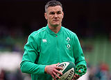 Johnny Sexton at Ireland v France match in 2023 Six Nations