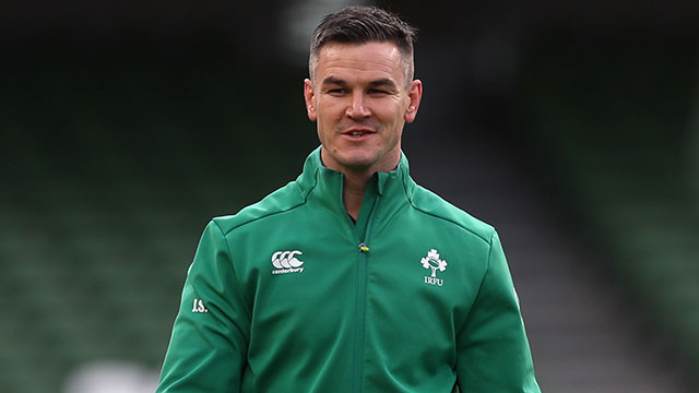 Johnny Sexton at Ireland v Scotland match in 2020 autumn internationals