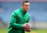 Johnny Sexton at Scotland v Ireland match during 2021 Six Nations