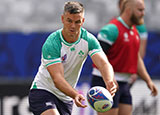 Johnny Sexton during Ireland Captains Run before Romania match at 2023 Rugby World Cup