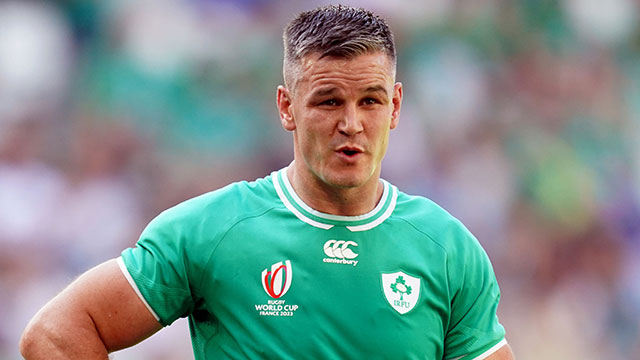 Johnny Sexton during Ireland v Romania match at 2023 Rugby World Cup