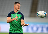 Johnny Sexton during captain's run at Tokyo Stadium