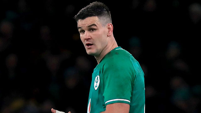 Johnny Sexton in action for Ireland during 2020 Six Nations