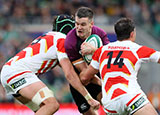 Johnny Sexton in action for Ireland v Japan in 2021 autumn internationals