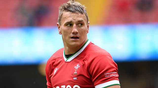 Jonathan Davies during the 2021 summer internationals