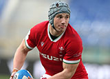 Jonathan Davies in action for Wales against Italy during 2021 Six Nations