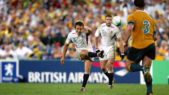Jonny Wilkinson wins 2003 World Cup for England with last minute drop goal