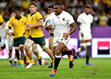 Kyle Sinckler scored a try for England against Australia in World Cup