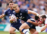 Kyle Steyn in action for Scotland v Georgia during 2023 summer internationals