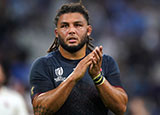 Lewis Ludlam during the England v Argentina match at 2023 Rugby World Cup