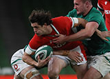 Lloyd Williams in action for Wales against Ireland in 2020 Autumn Nations Cup