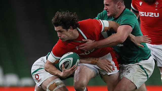 Lloyd Williams in action for Wales against Ireland in 2020 Autumn Nations Cup