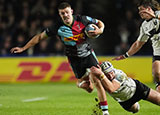 Luke Northmore in action for Harlequins v Bristol in 2024 Premiership match