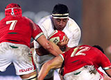 Mako Vunipola in action for England against Wales in 2020 Autumn Nations Cup