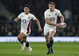 Marcus Smith and Owen Farrell in action for England against Australia during 2021 Autumn Internationals