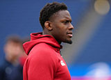 Maro Itoje at Captain's Run ahead of third Test on 2025 Lions tour of Australia