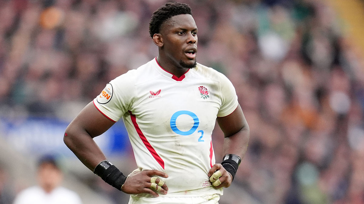 Maro Itoje at England v Ireland match during 2026 Six Nations