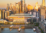 Marvel Stadium, Melbourne aerial view