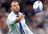 Michael Cheika before England v Argentina match at 2023 Rugby World Cup