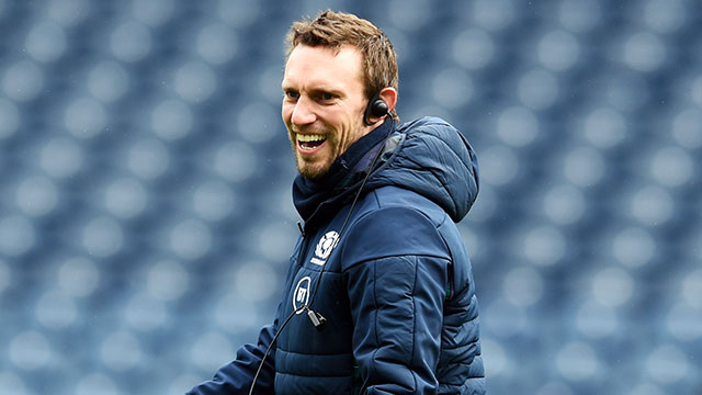 Mike Blair during captain's run at Murrayfield