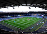 Murrayfield before Scotland v Fiji match in 2024 Autumn Internationals