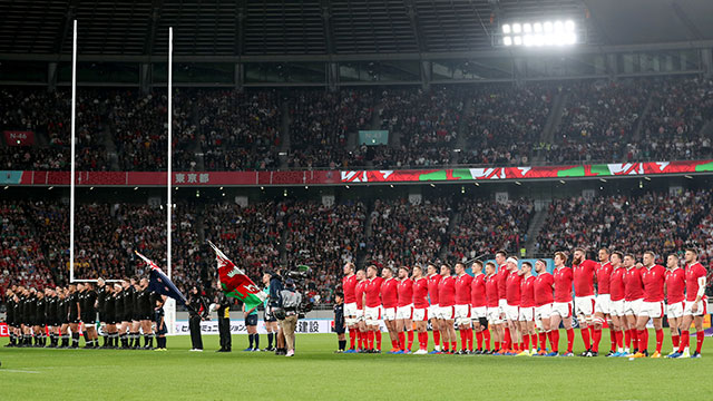 New Zealand and Wales line up at 2019 Rugby World Cup