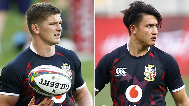 Owen Farrell and Marcus Smith