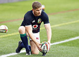 Owen Farrell before South Africa v Lions third Test match during 2021 Lions tour