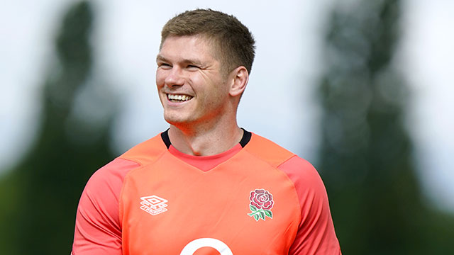 Owen Farrell during England training for 2022 summer tour