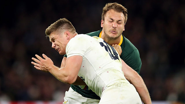 Owen Farrell escaped punishment for his tackle on South Africa's Andre Esterhuizen